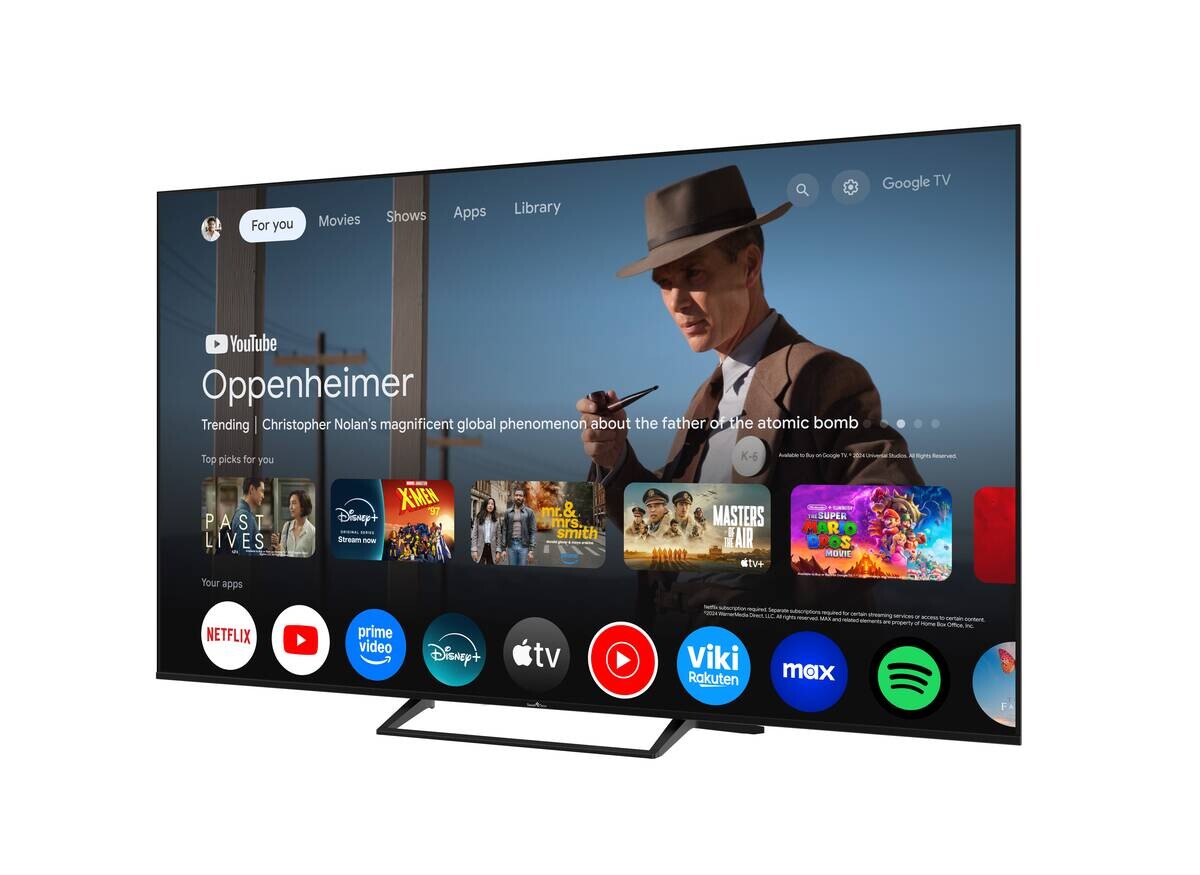 Smart-Tech QLED-Fernseher 50QG06K B/H: ca. 111x69 cm