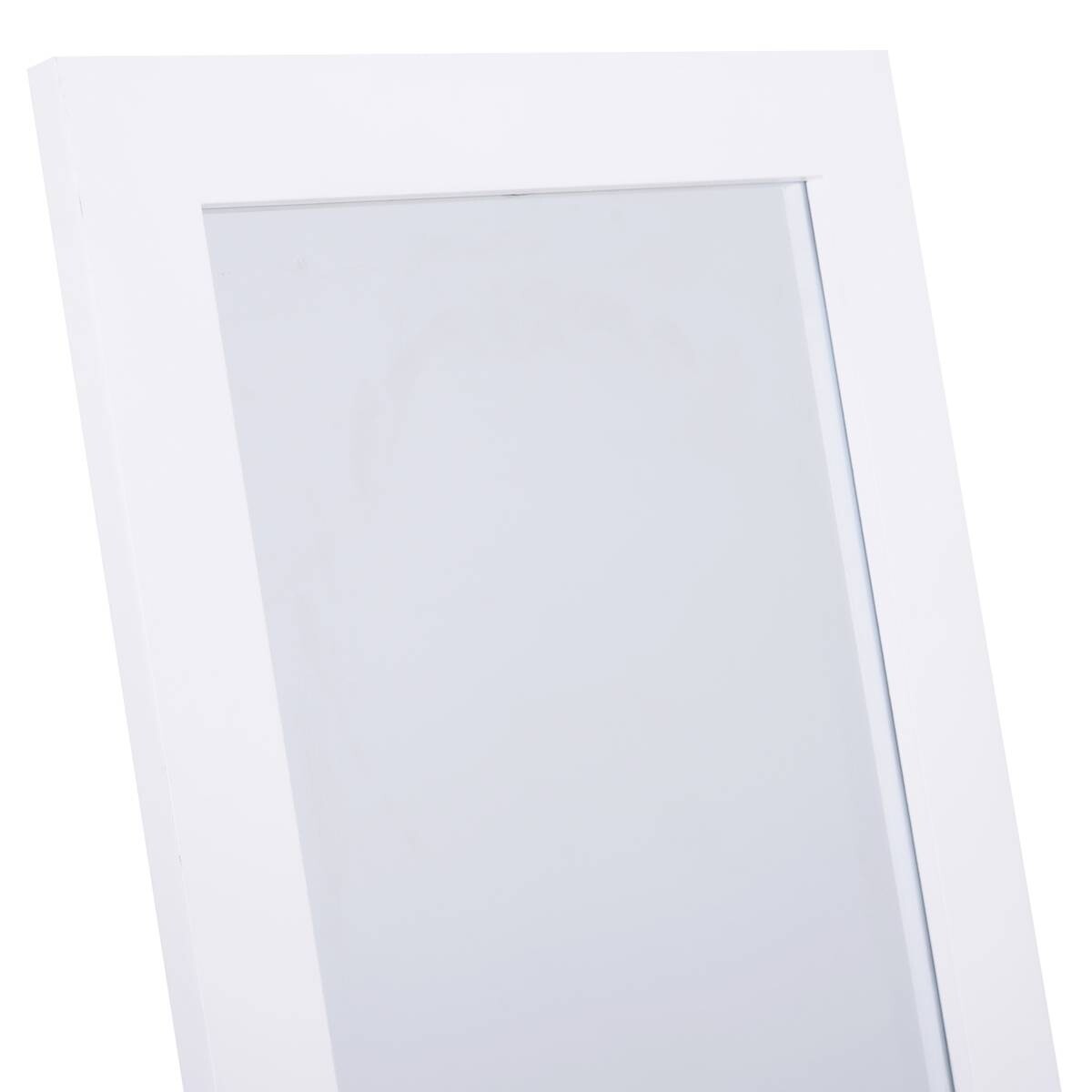 HOMCOM Standspiegel 831-268WT weiß MDF B/H/T: ca. 47x148x46 cm