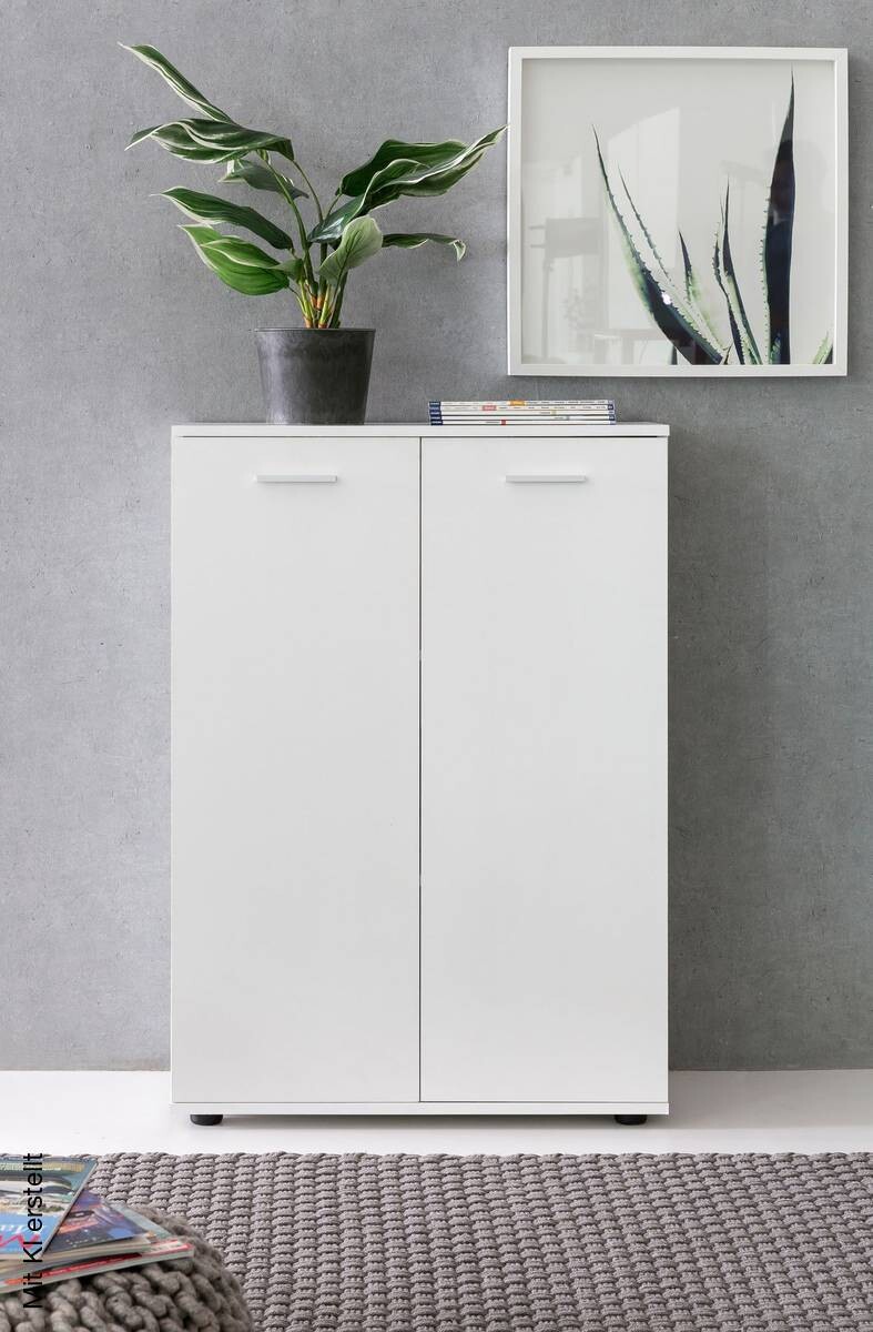 Kommode weiß B/H/T: ca. 71x104x35 cm