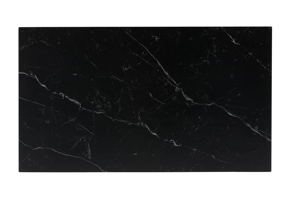 Tischgruppe Palma schwarz Steinzeug B/H/T: ca. 140x75x80 cm