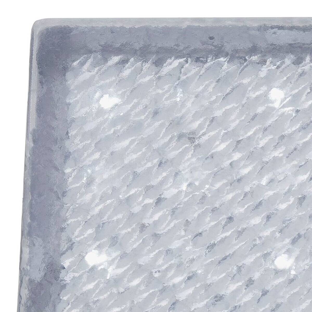 LED-Außenbodeneinbauleuchte weiß klar B/H/L: ca. 8x6,4x8 cm