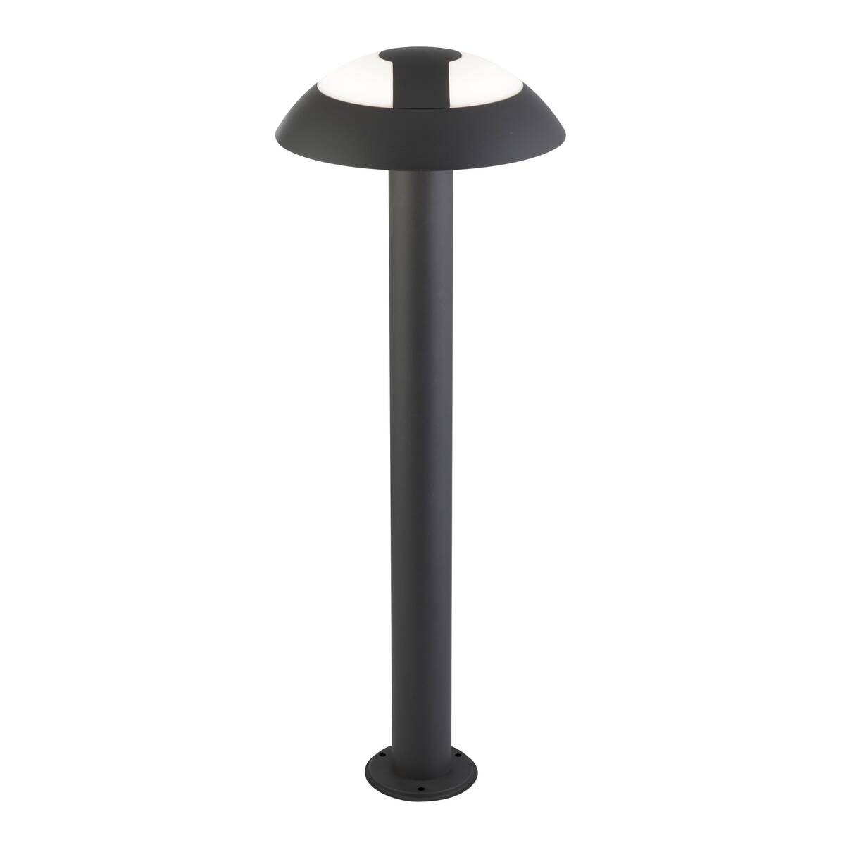 LED-Außenleuchte weiß dunkelgrau B/H/L: ca. 17x73x17 cm