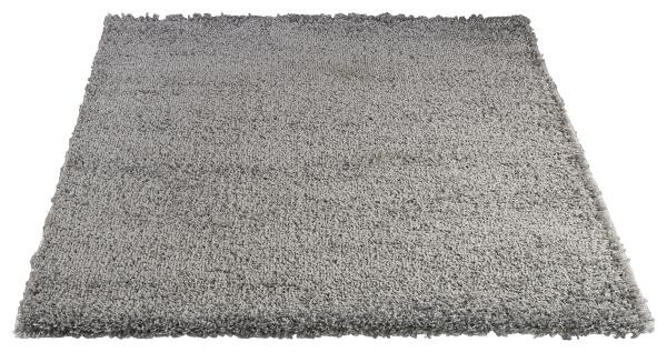Hochflorteppich Smile grau B/L: ca. 120x170 cm