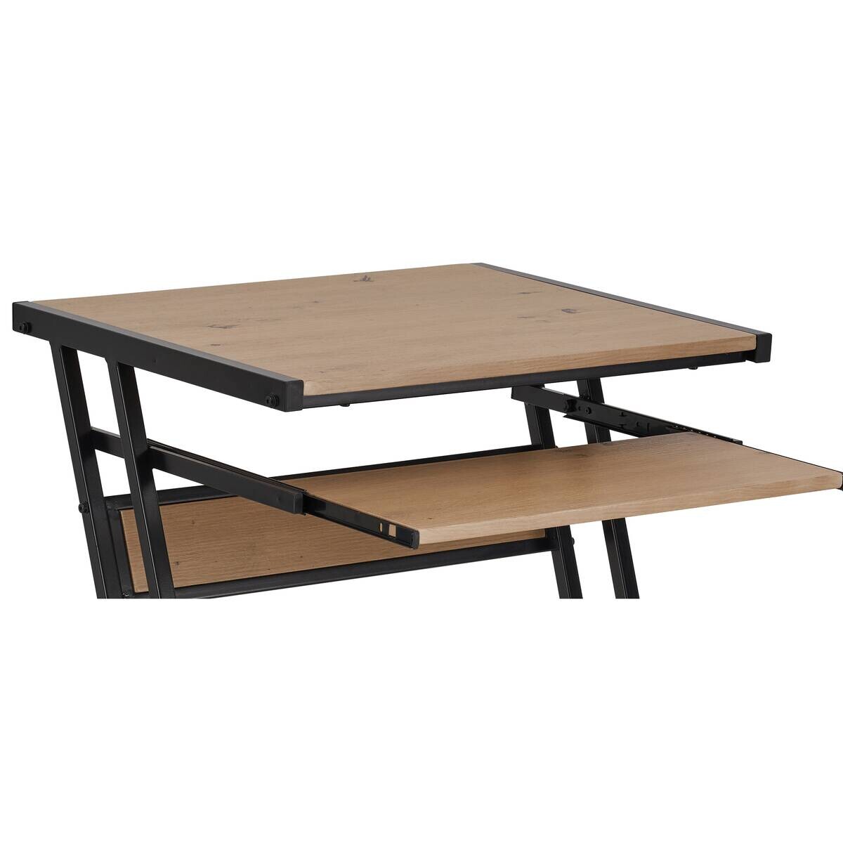 Computerrollwagen Elvie Oak B/H/T: ca. 62x73x50 cm