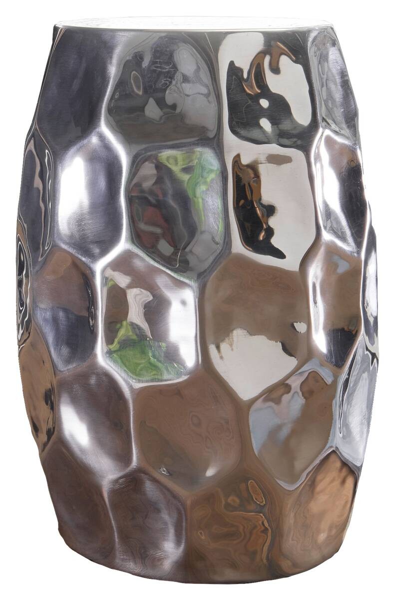 Beistelltisch Aluminium B/H/T: ca. 30x47x30 cm