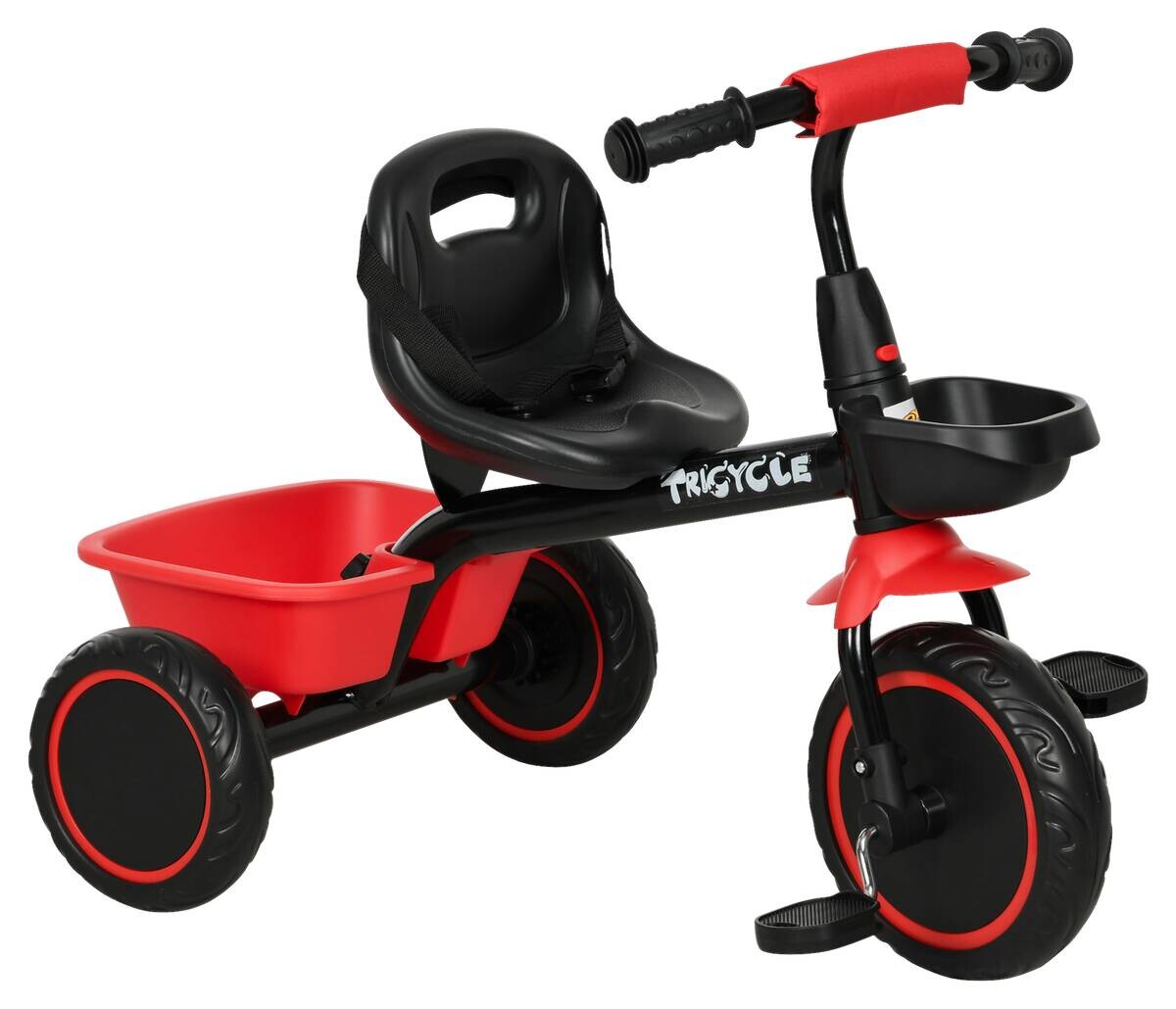 AIYAPLAY Dreirad schwarz B/H/L: ca. 48x80x63 cm