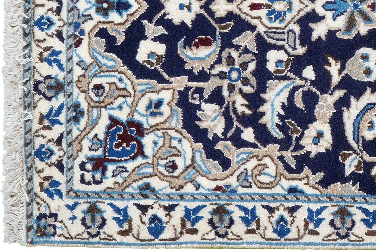 PersaTepp Teppich Nain 12La blau B/H/L: ca. 67x1x136 cm