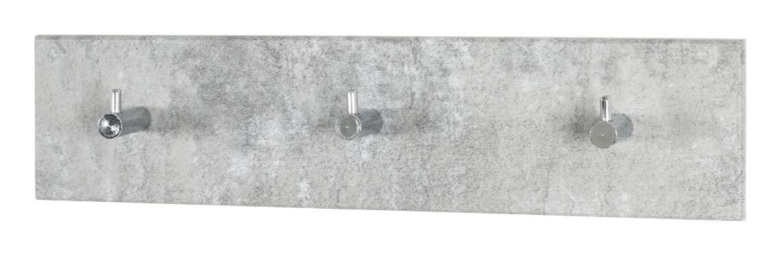 Garderobenleiste Beton Optik B/H/T: ca. 34x8x5 cm