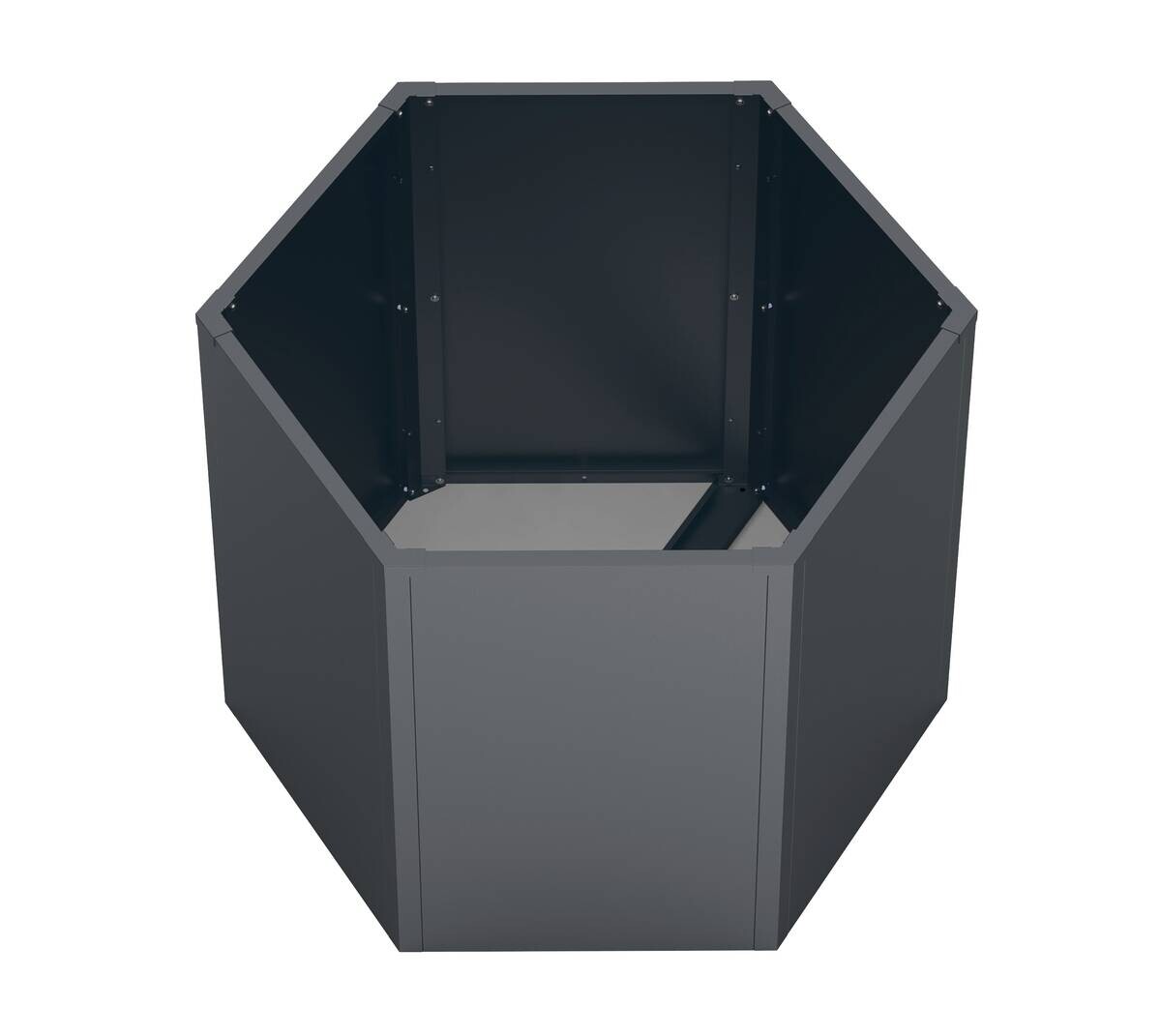 Westmann Hochbeet Varia anthrazit Metall B/H/L: ca. 100x77x100 cm