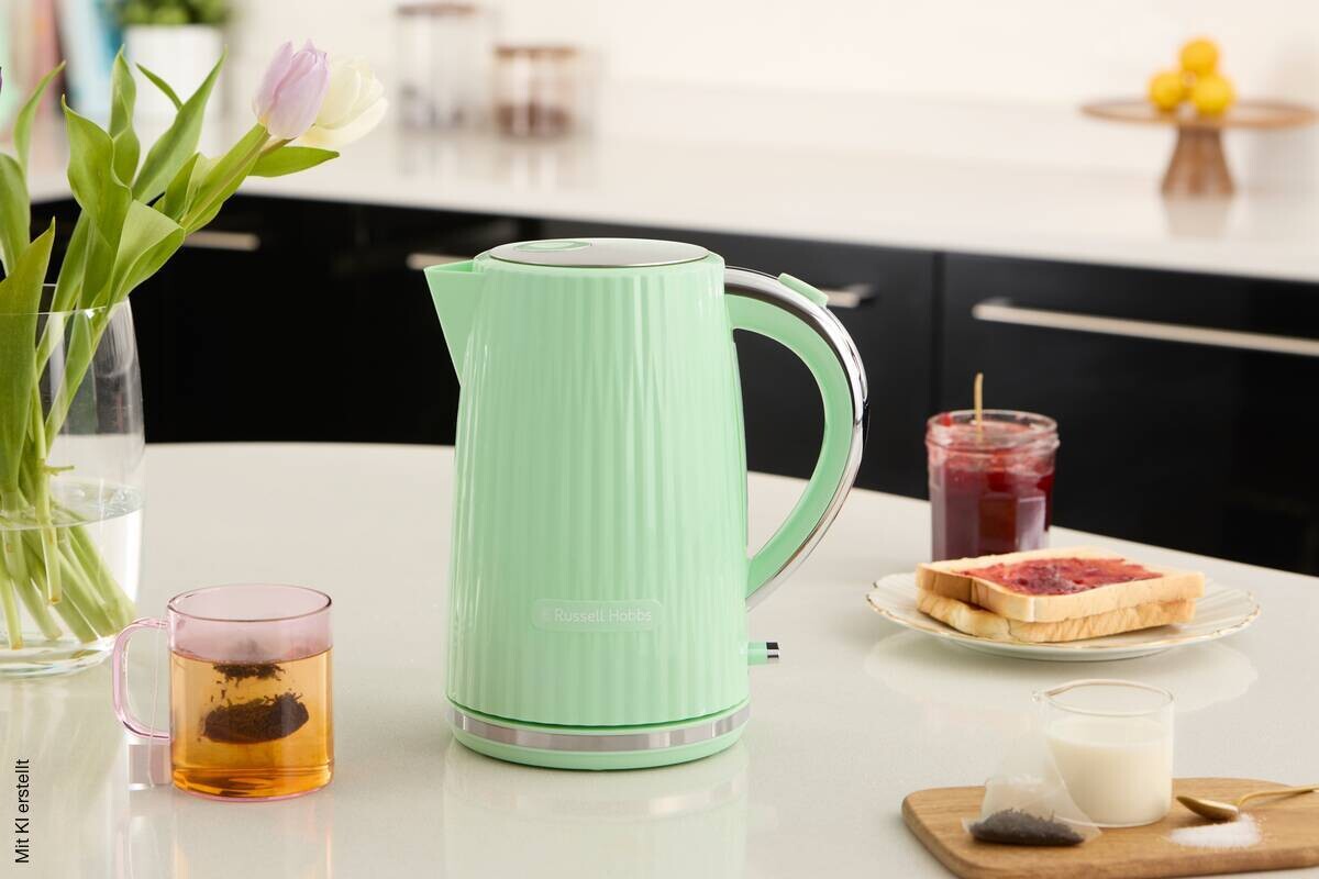 Russell Hobbs Wasserkocher 27364-70 mint Kunststoff B/H/L: ca. 22,5x25,2x15,6 cm ca. 1,7 l