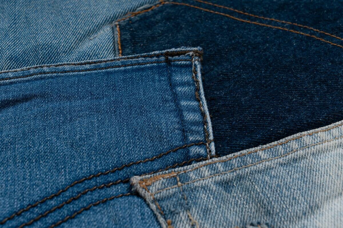 Obsession Teppich My Denim Pocket blau B/L: ca. 160x230 cm