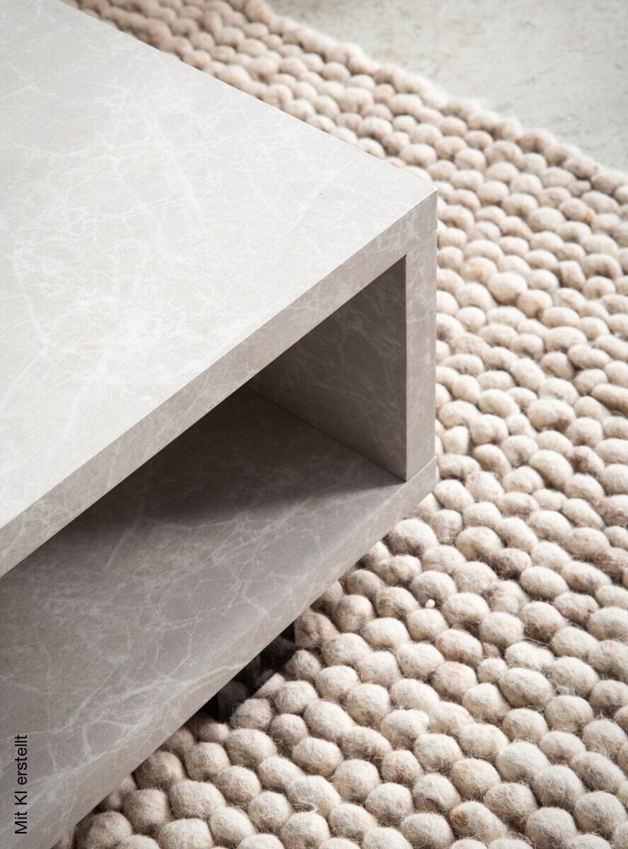 Couchtisch sand B/H/T: ca. 100x25x50 cm