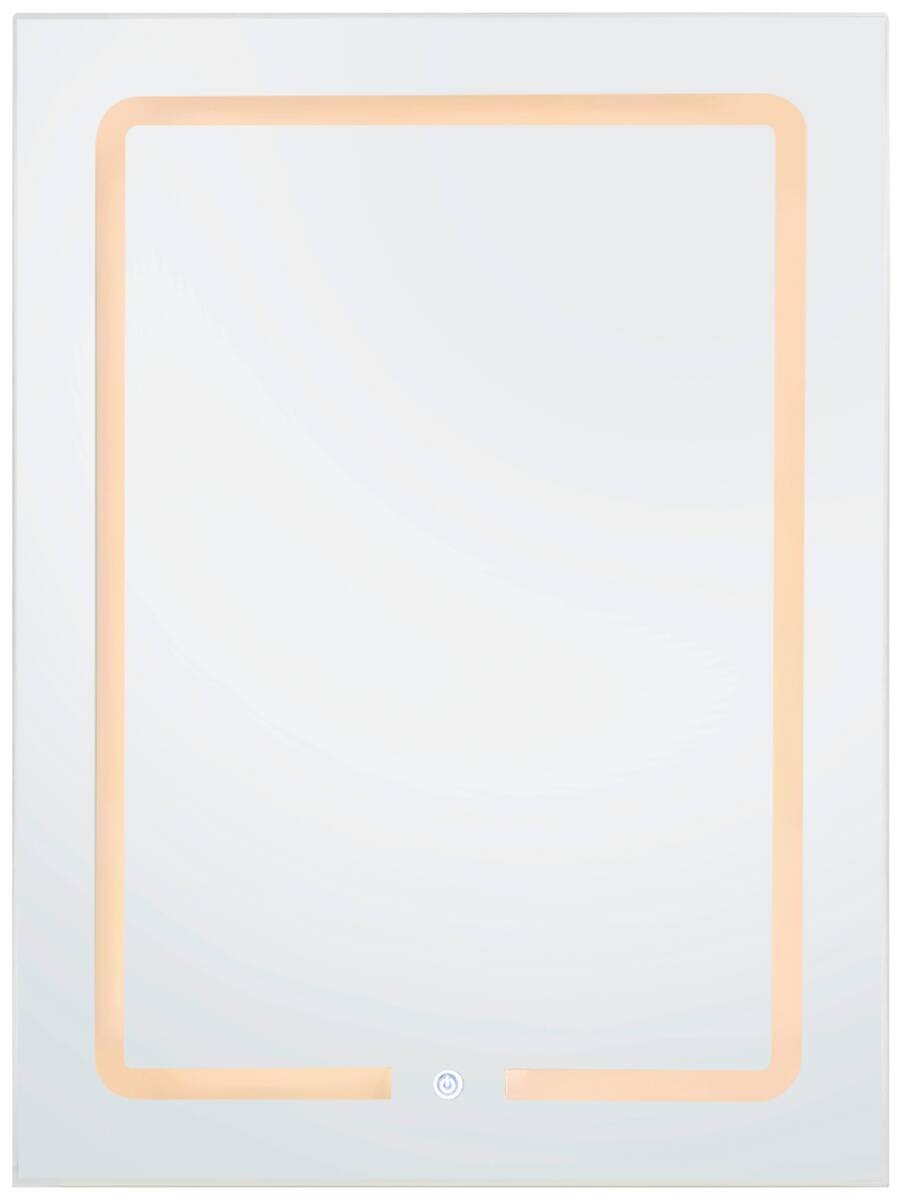 Spiegelschrank Josi weiß B/H/T: ca. 60x80x15 cm