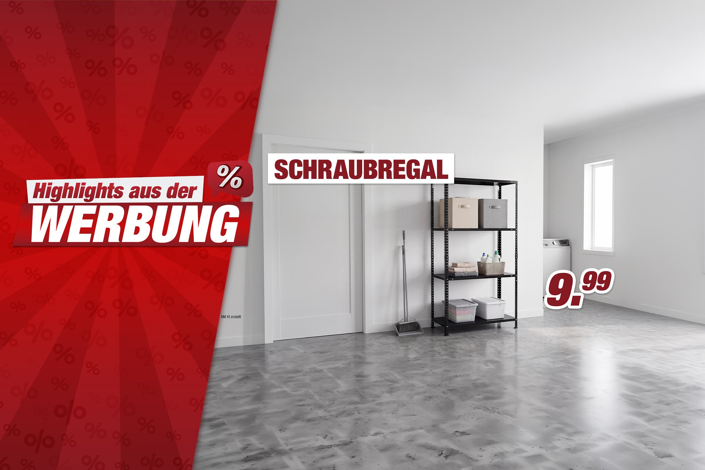 Unsere Werbe Highlights Schraubregal