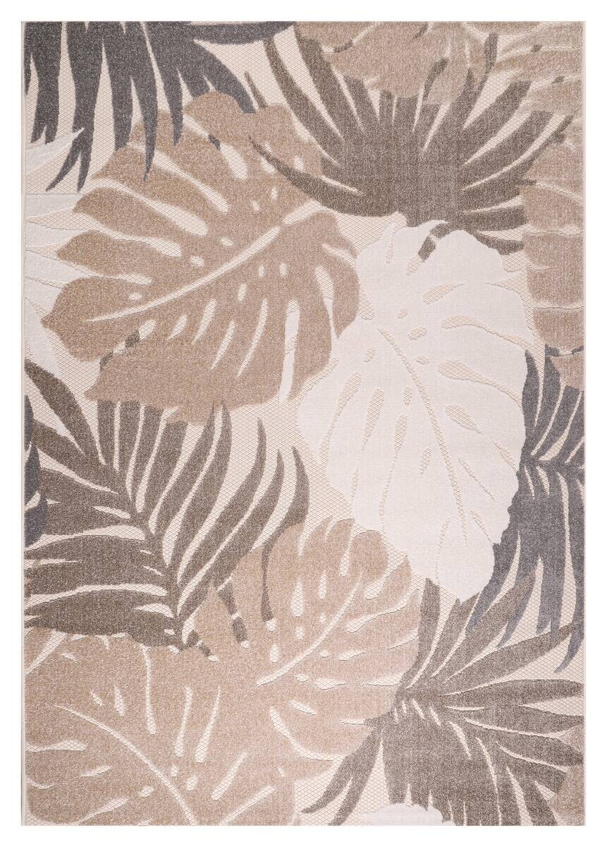 Sanat Outdoorteppich FLORAL beige B/L: ca. 120x170 cm