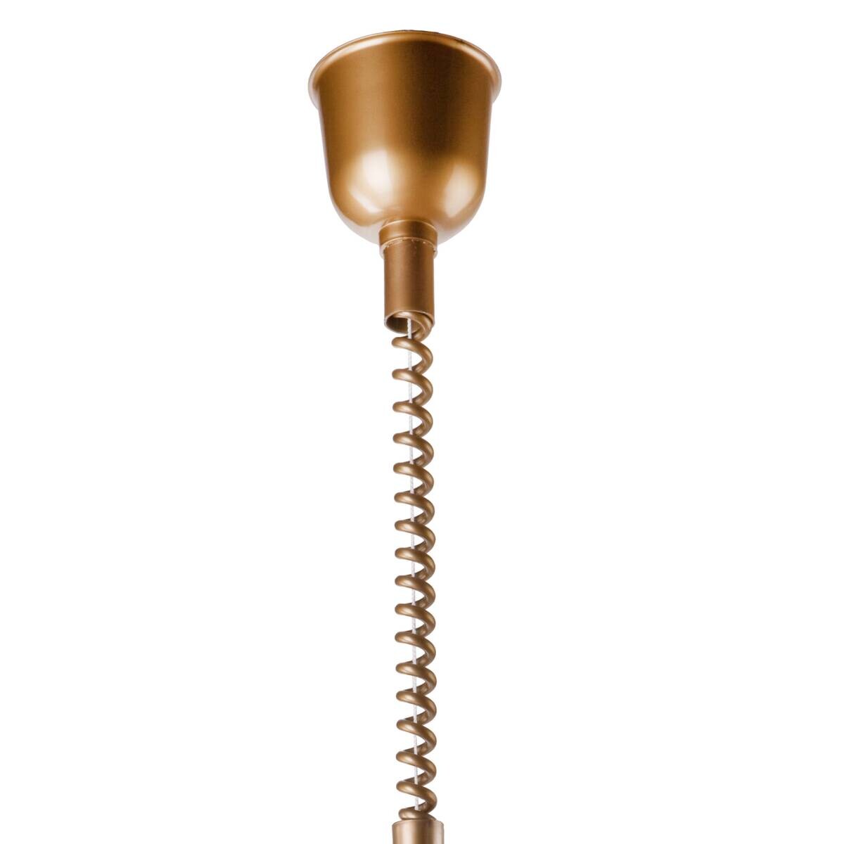 Lamkur Deckenleuchte RAMONA weiß Glas B/H/L: ca. 30x64x30 cm E27 1 Brennstellen