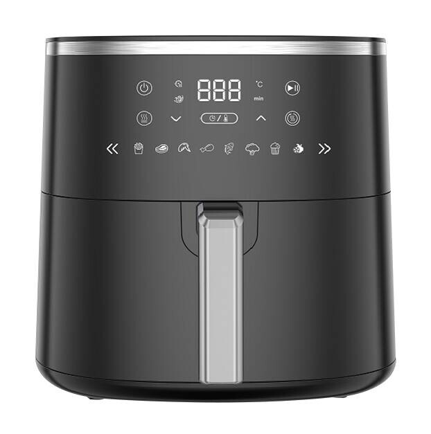 POCOline Heißluftfritteuse schwarz Kunststoff B/H/L: ca. 29,1x28x36,3 cm ca. 6 l