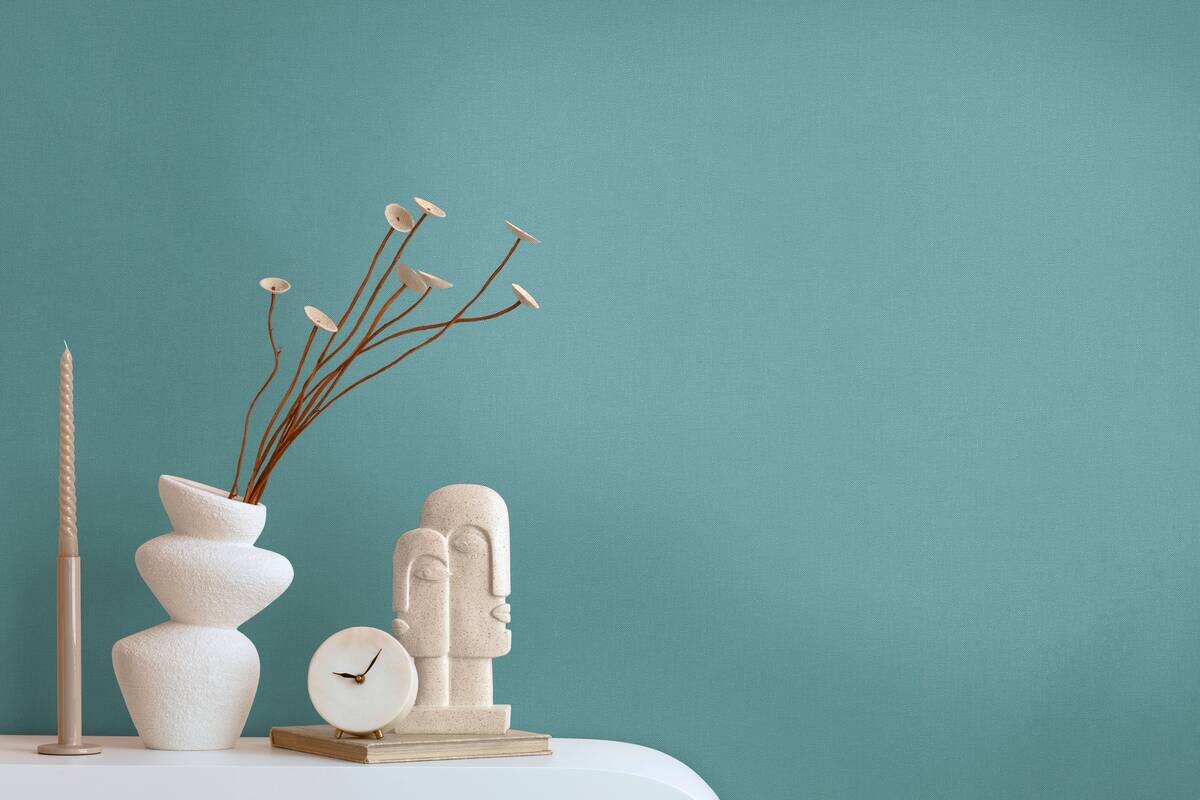 A.S.Creation Vliestapete türkis B/H/D: ca. 53x1005x9,3 cm