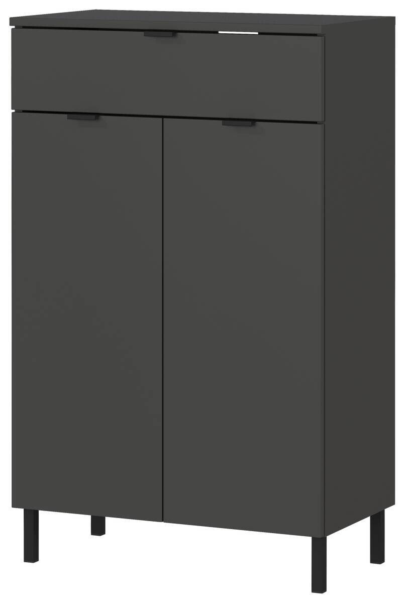 Kommode 1981-547 Graphit Optik B/H/T: ca. 60x97x34 cm