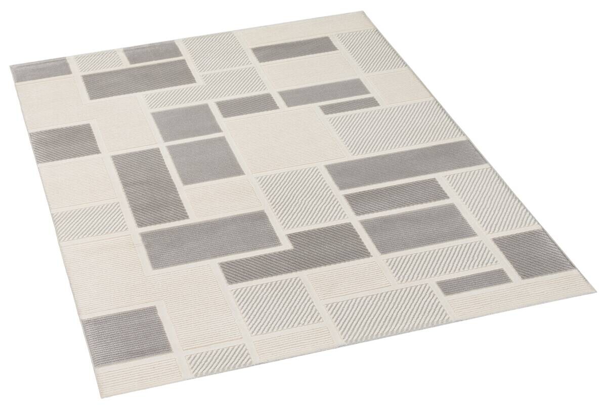 Webteppich Ravenna grau B/L: ca. 160x230 cm