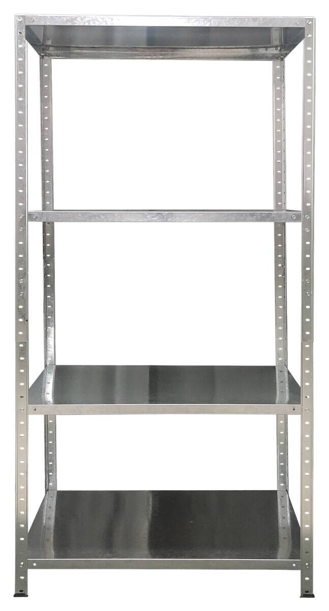 Schraubregal verzinkt B/H/T: ca. 90x180x60 cm