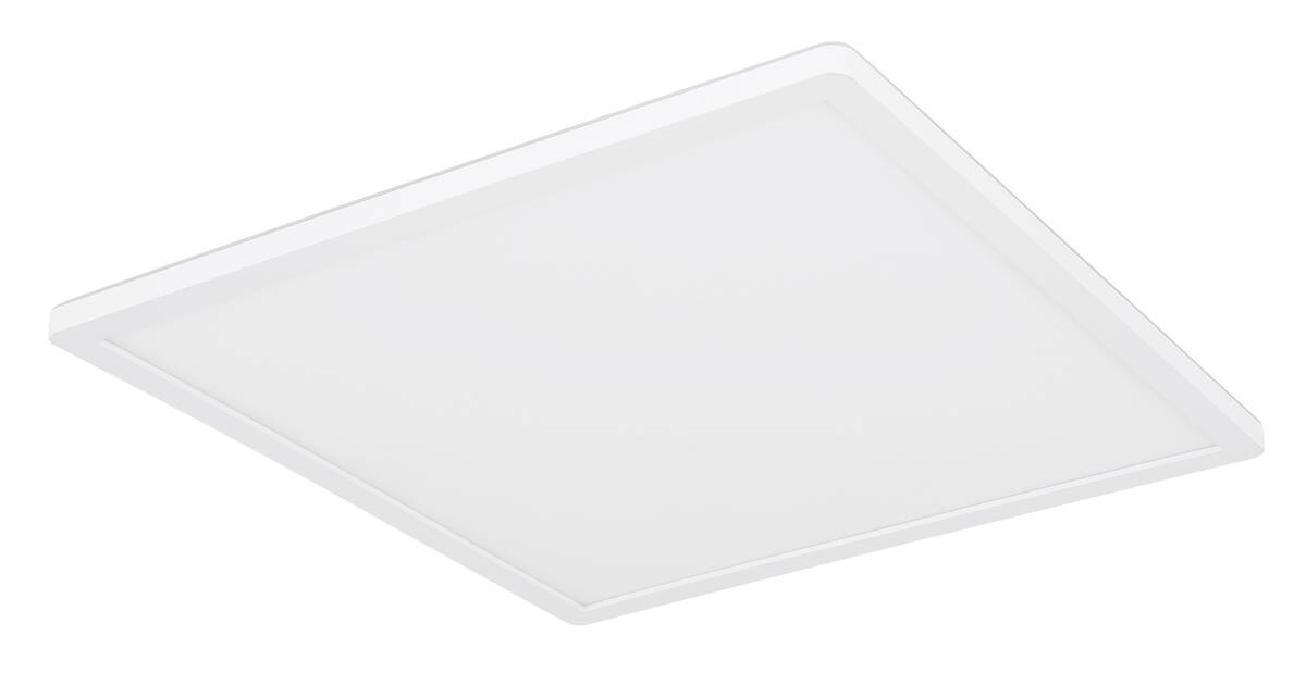 GLOBO Deckenleuchte SAPANA 41563-24W weiß Opal Kunststoff B/H/L: ca. 42x2,5x42 cm