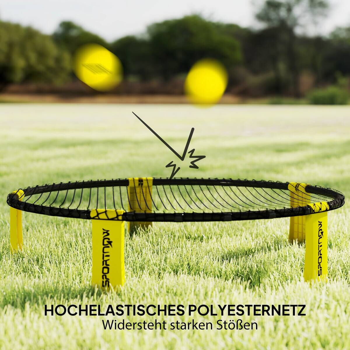 SPORTNOW Spielnest Set gelb B/H/L: ca. 92x20x92 cm