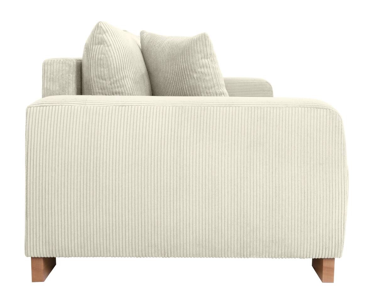 Big Sofa Alpha New beige Microfaser B/H/T: ca. 244x85x112 cm