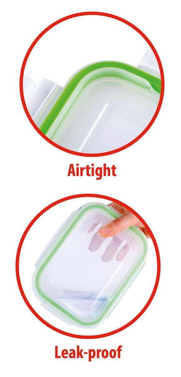 alpina Frischhaltedosenset transparent