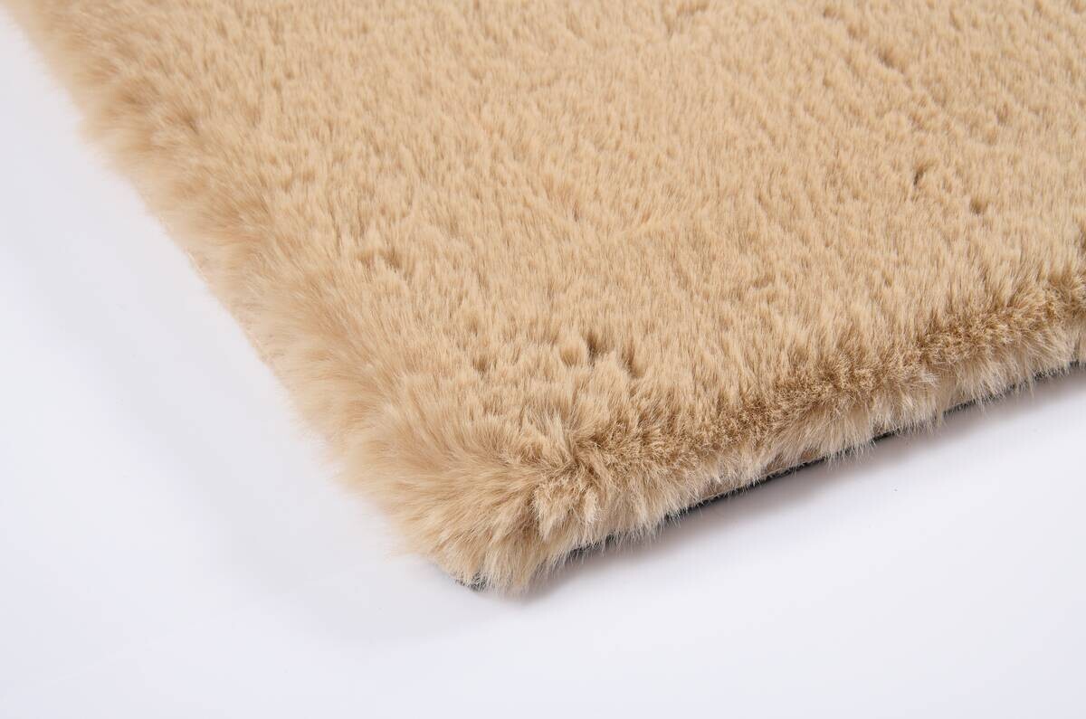 Fellimitat Moyo sand B/L: ca. 80x150 cm