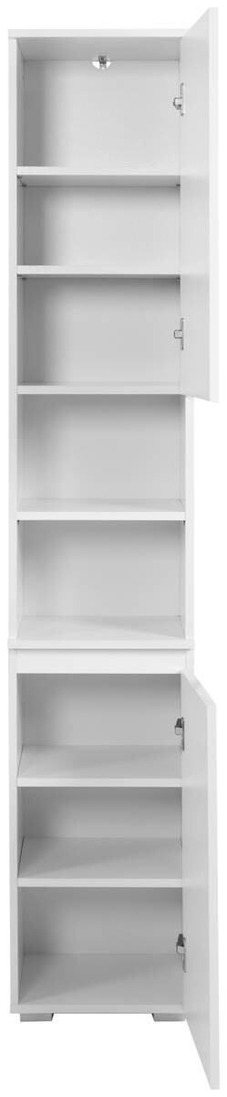 Badhochschrank Capetown weiß B/H/T: ca. 35x190x32 cm
