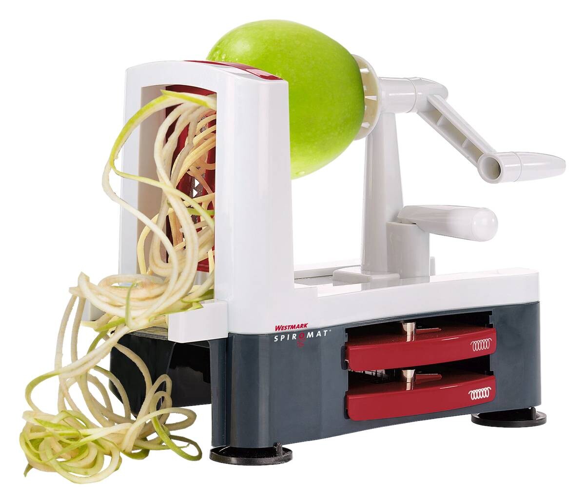 Westmark Gemüseschneider Spiromat weiß Kunststoff