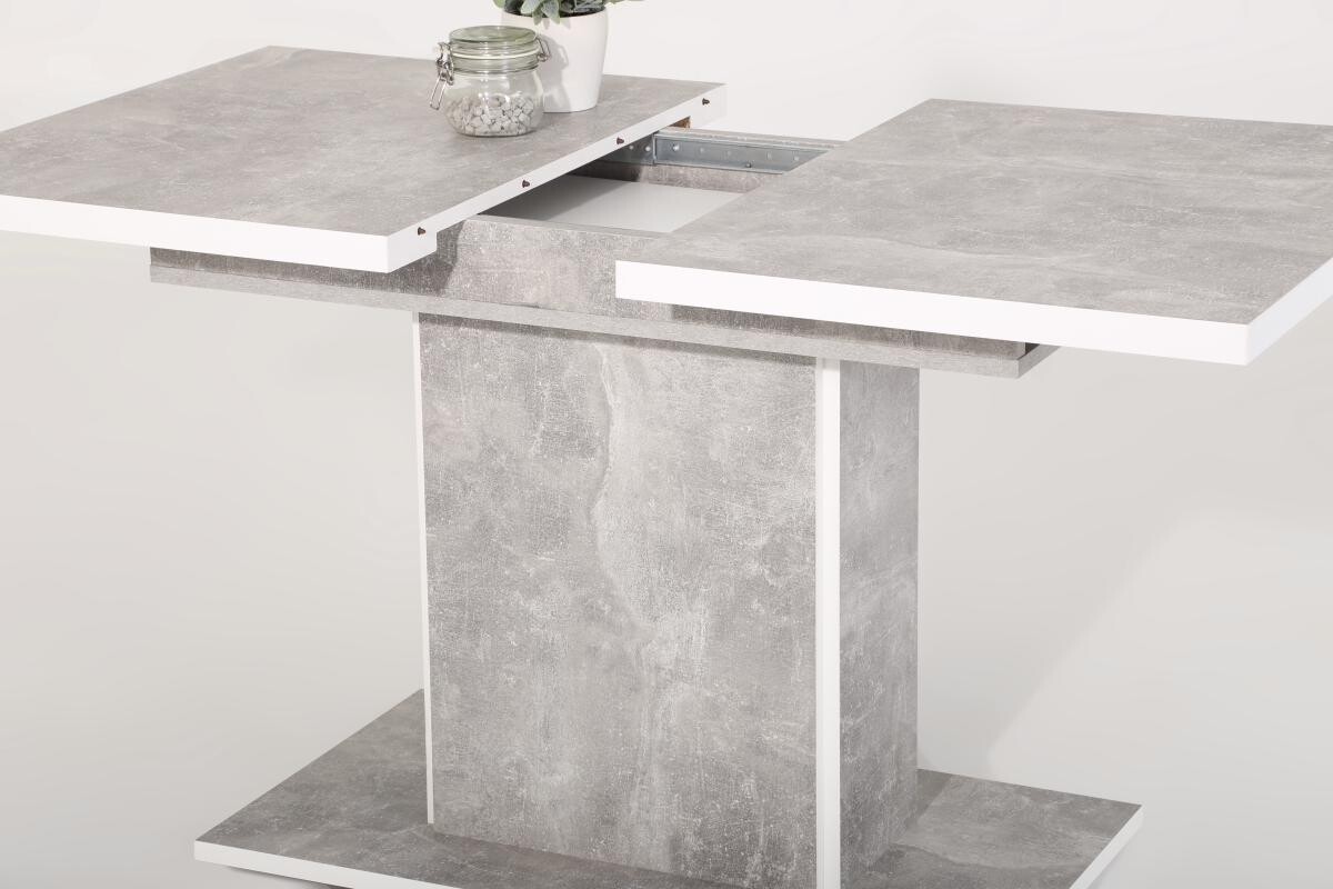 Esstisch Alice Beton Optik B/H/T: ca. 120x76x80 cm
