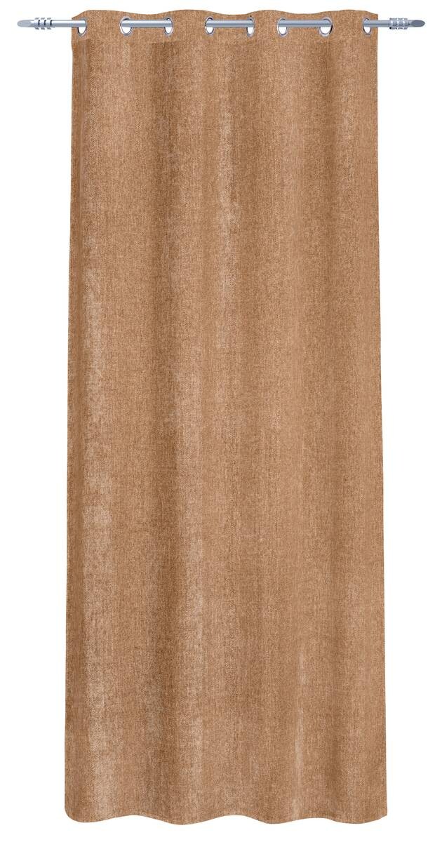 Ösenvorhang Kristina biscuit B/L: ca. 135x245 cm