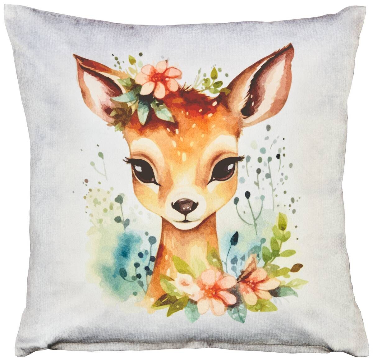 Dekokissen braun 100% Polyester B/L: ca. 45x45 cm