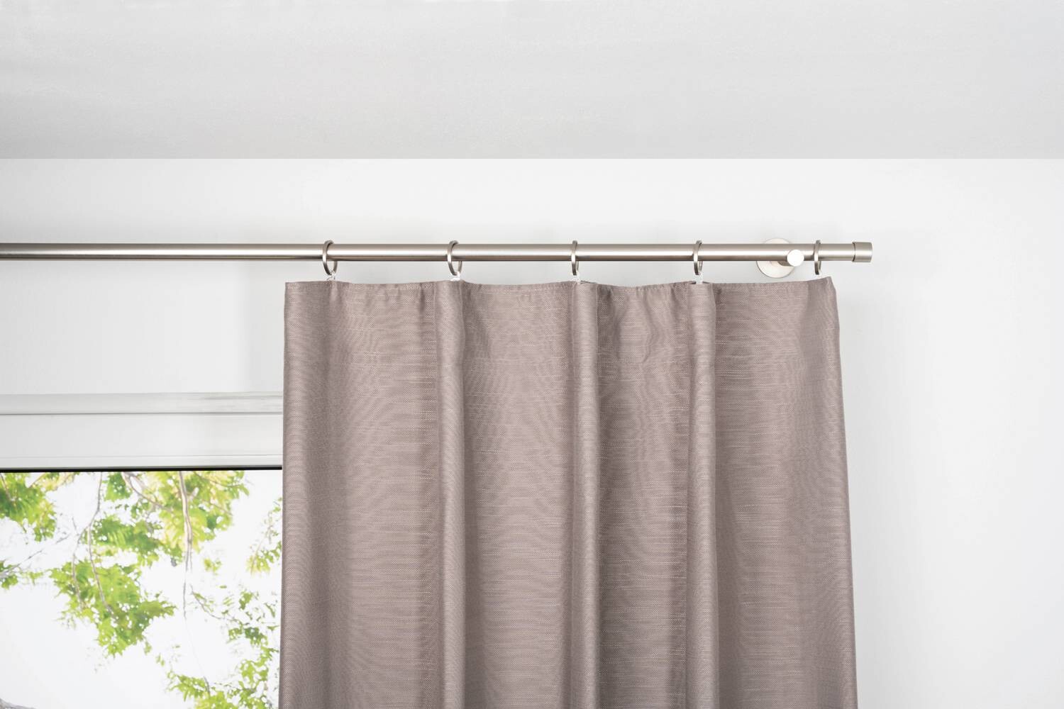 Kombivorhang BALANCE taupe B/L: ca. 135x245 cm