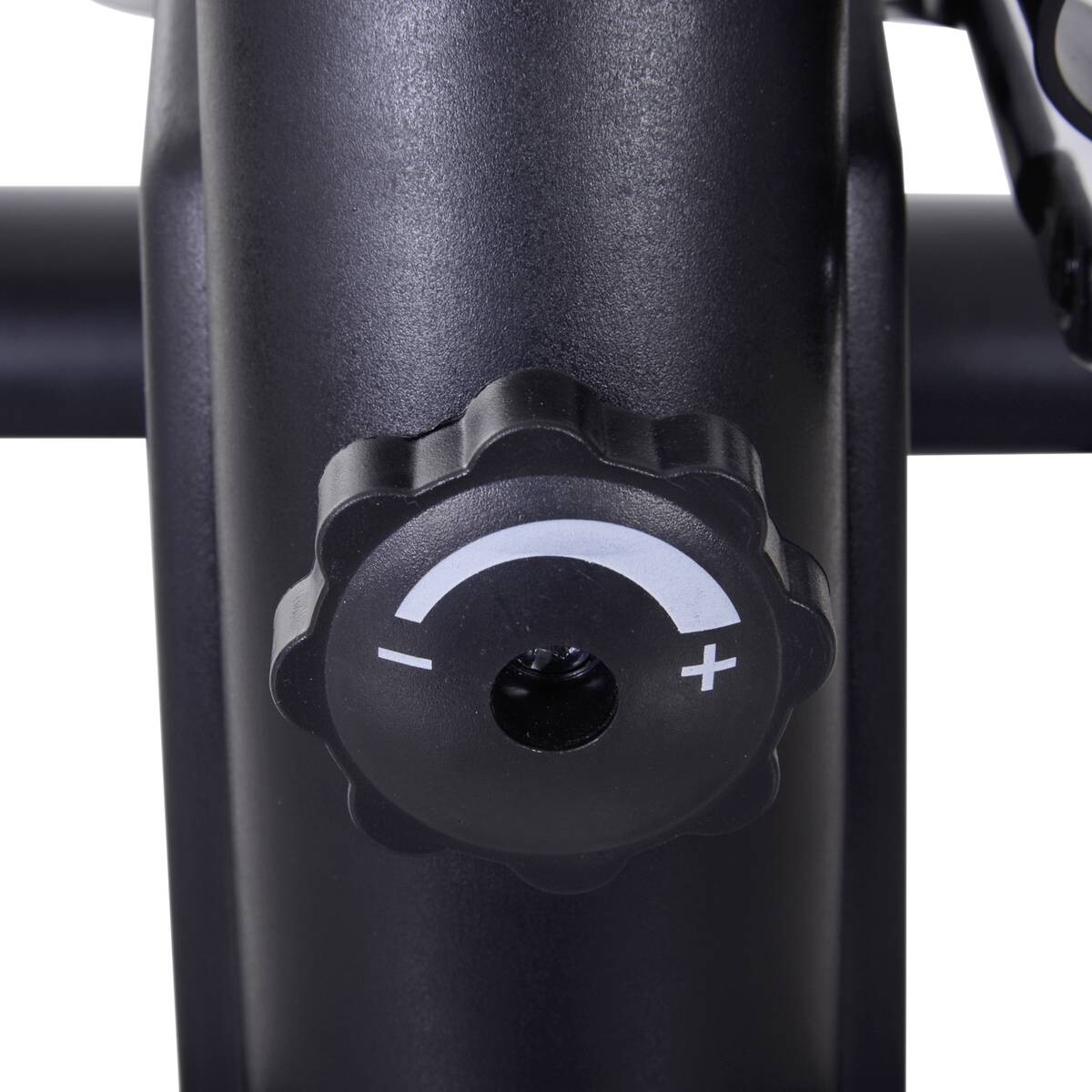 HOMCOM Pedaltrainer schwarz Metall B/H/T: ca. 39x31x40 cm