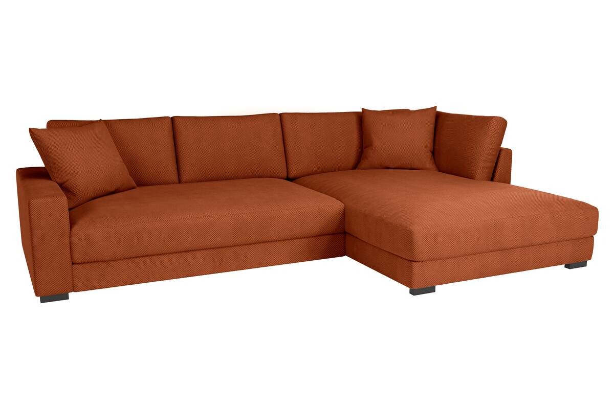 Ecksofa terra Microfaser B/H/T: ca. 300x83x190 cm