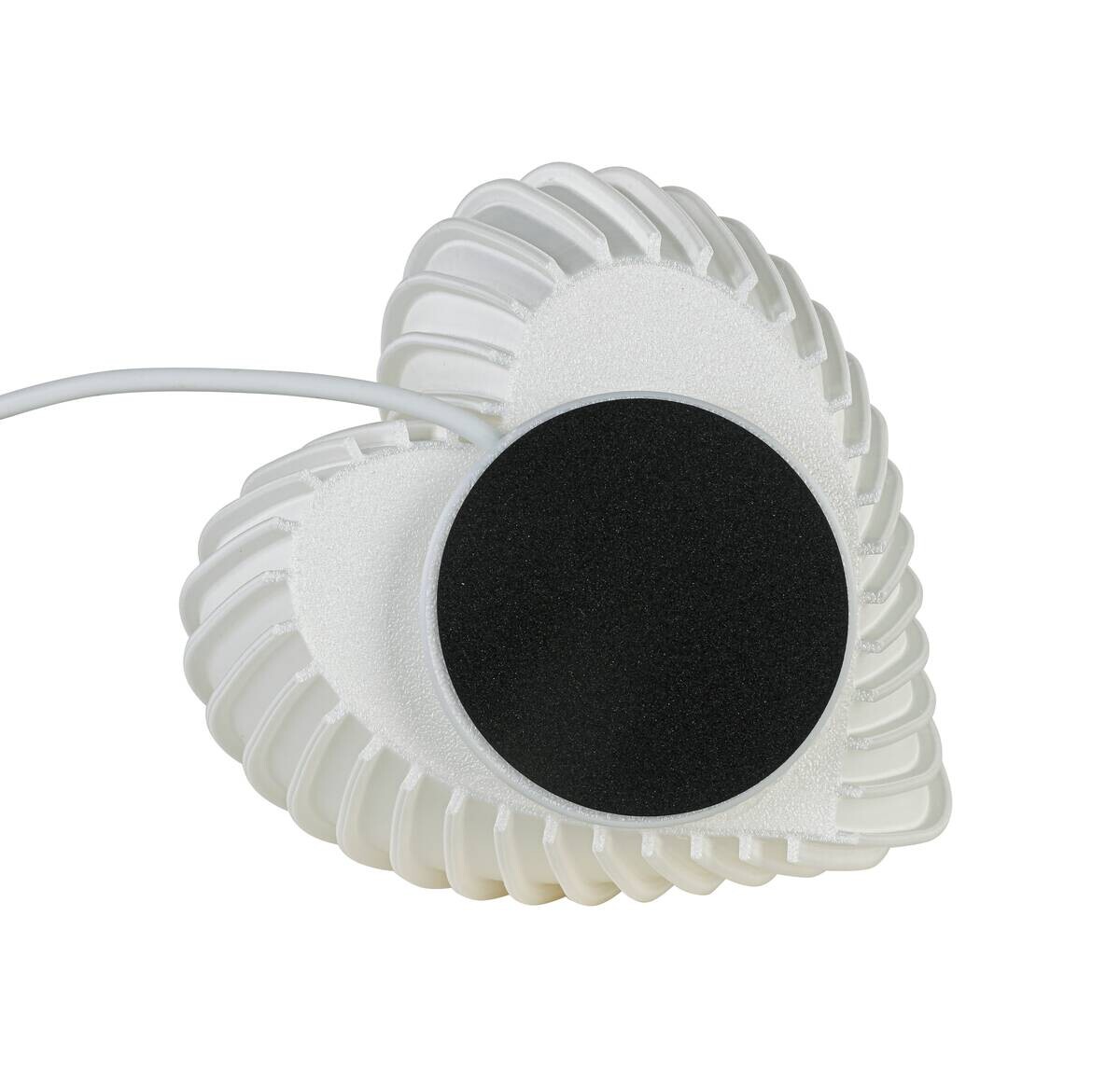 Nolo LED-Tischleuchte Ariane weiß B/H/T: ca. 11,4x11,4x18,5 cm