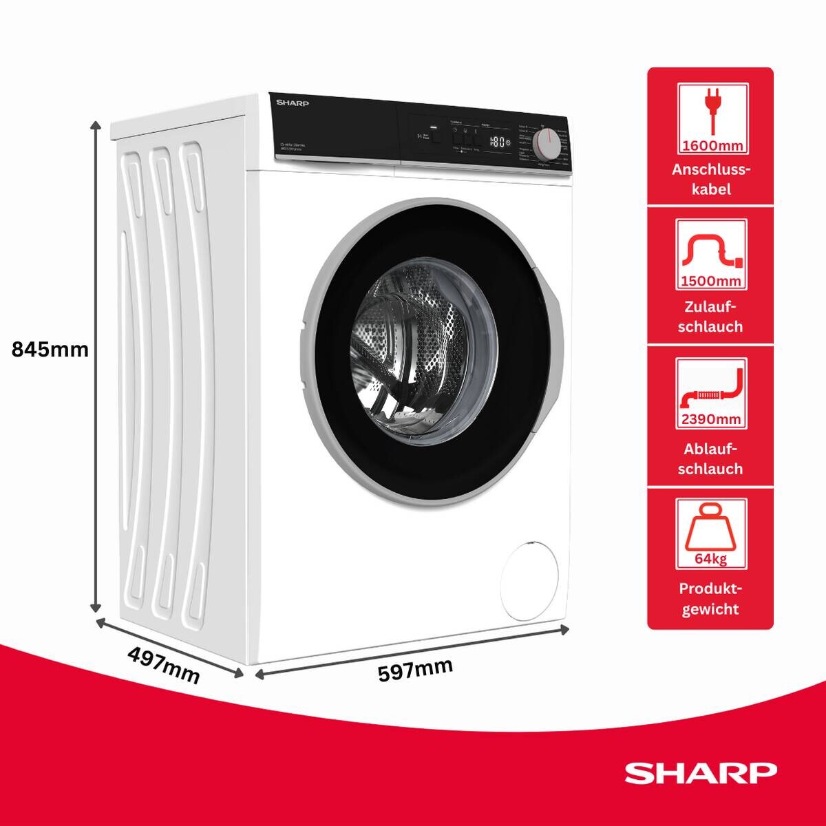 Sharp Waschmaschine Waschmaschinen