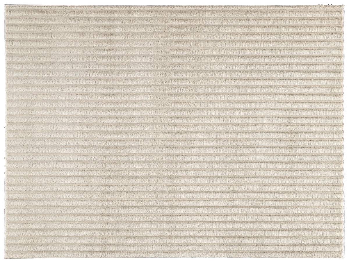 Kunstfell Stripy beige B/L: ca. 120x160 cm