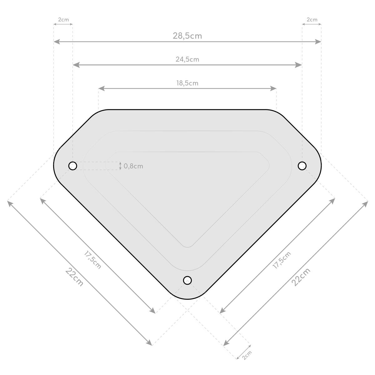 Sojag Pavillon Messina anthrazit Metall B/H/L: ca. 363x292x298 cm