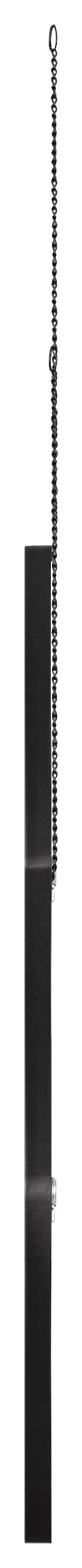 Designspiegel Harley schwarz B/H/T: ca. 17x28x1 cm