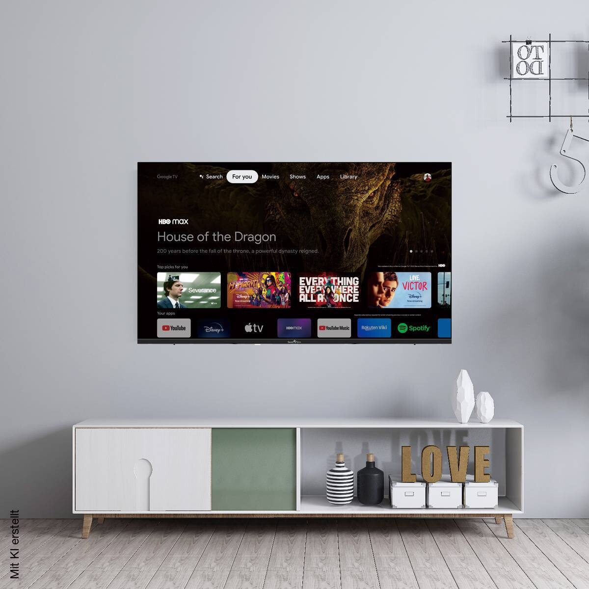 Smart-Tech LED-TV 43UG10V3 B/H: ca. 96x61 cm