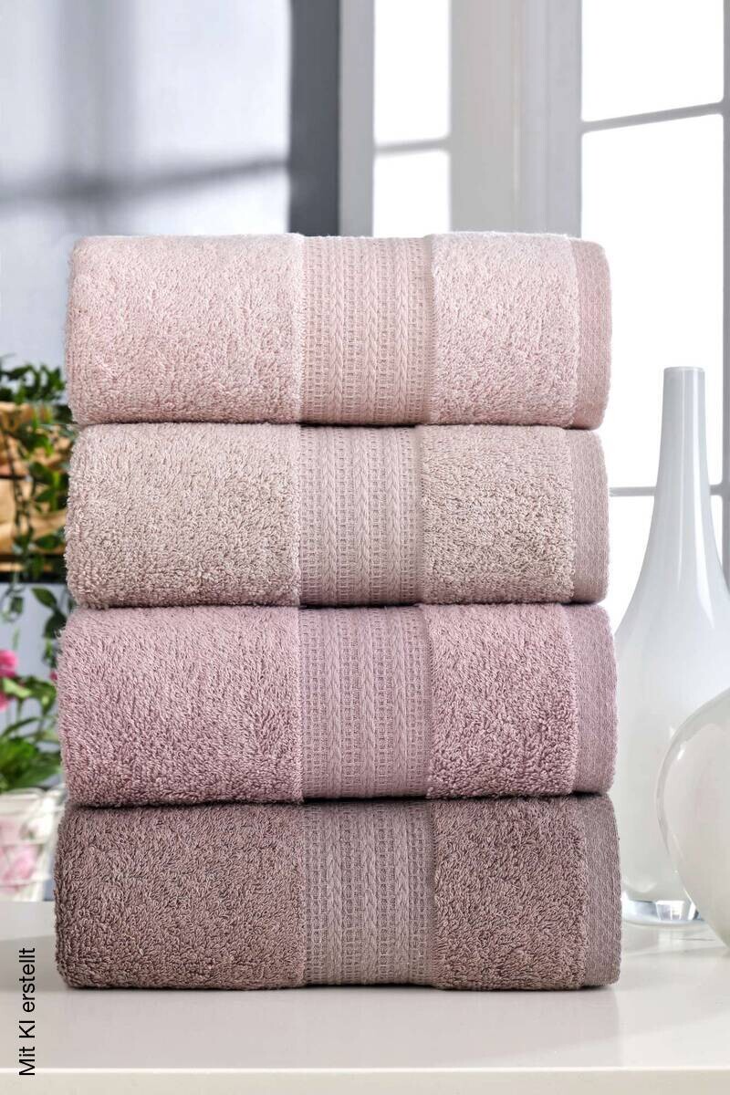 Mijolnir Frottier-Set rosa Baumwolle B/L: ca. 50x85 cm
