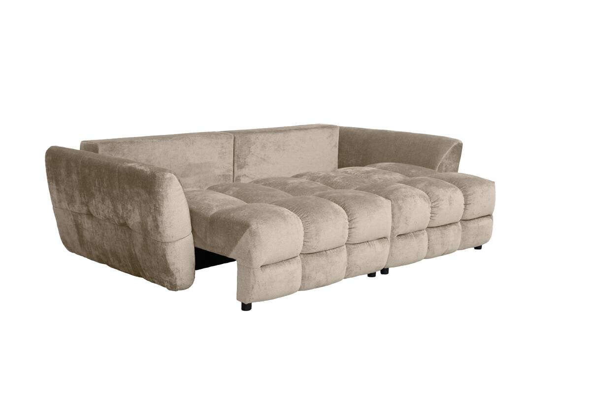 Big Sofa Moma Greige Microfaser B/H/T: ca. 250x97x120 cm