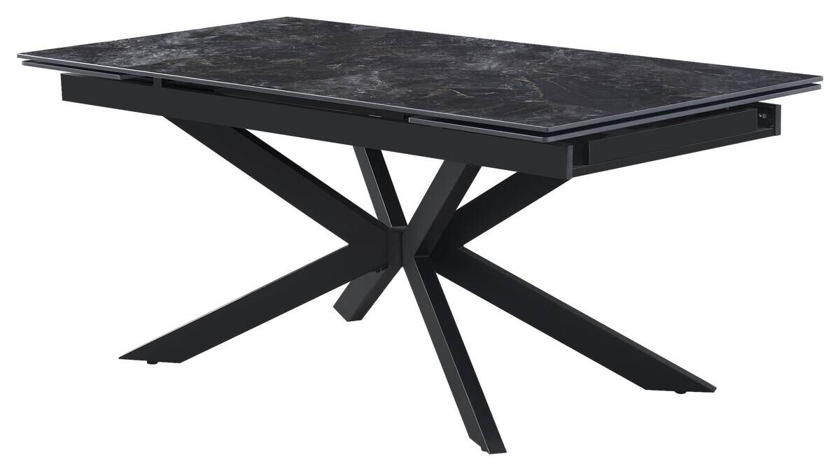 Esstisch Katrin schwarz B/H/T: ca. 180x76x90 cm