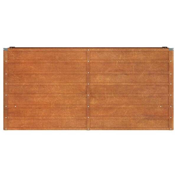 Hochbeet braun Stahl B/H/L: ca. 40x77x160 cm