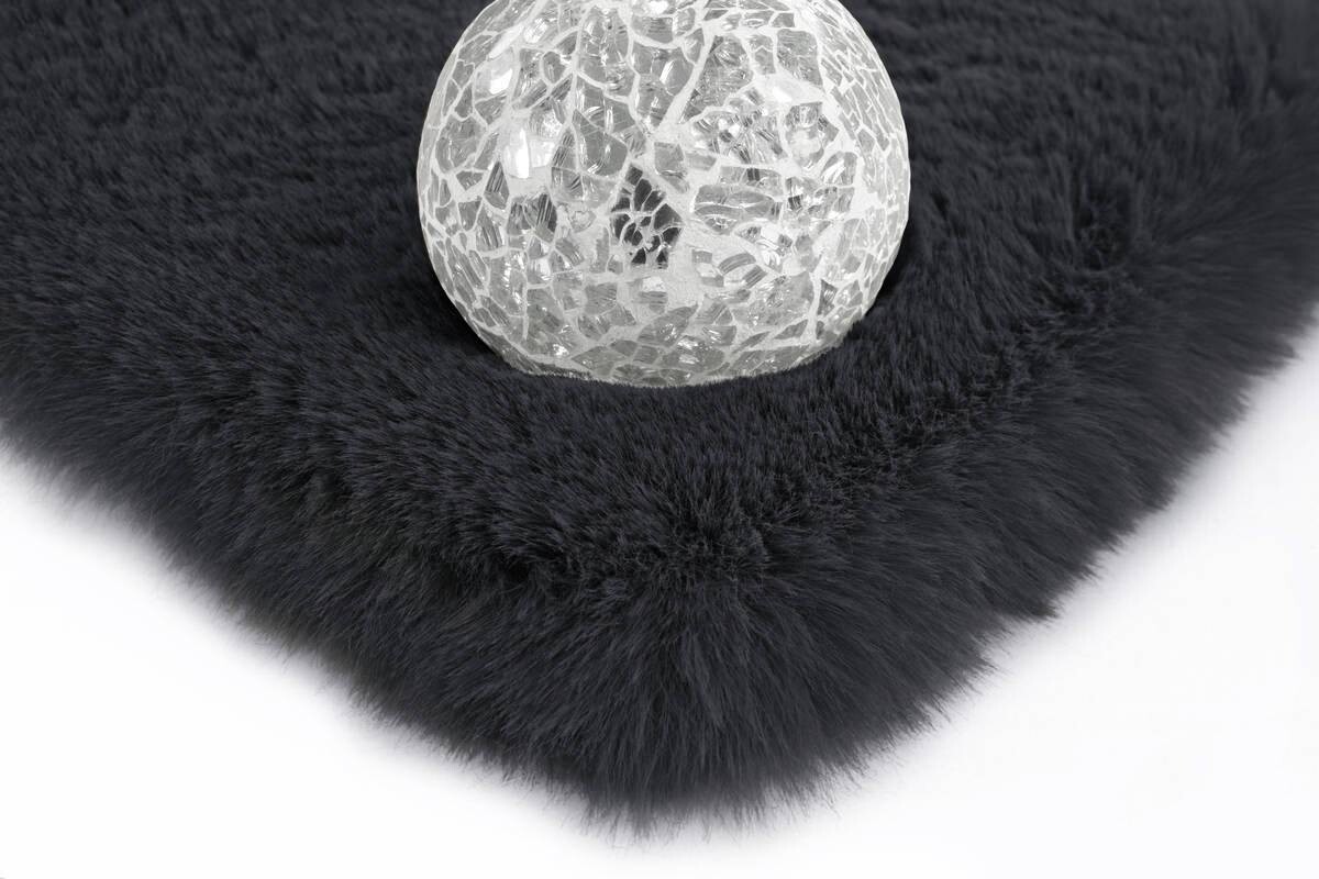 360Living Teppich Rabbit anthrazit B/L: ca. 160x230 cm