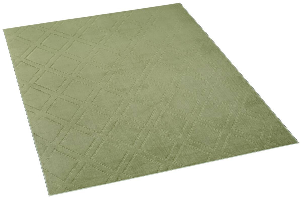 Teppich Monaco dunkelgrün B/L: ca. 80x150 cm